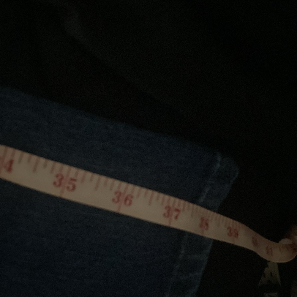 Gloria Vanderbilt size 18 short women’s pants leg width is 38 inches long - Picture 5 of 6